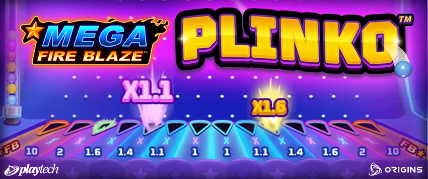 mega fire blaze plinko